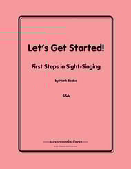 cover Let's Get Started! Digital File Reproducible PDF cover